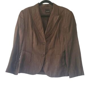 Women's Vintage Taifun Collection blazer in Metallic brown/Mocha Mousse
